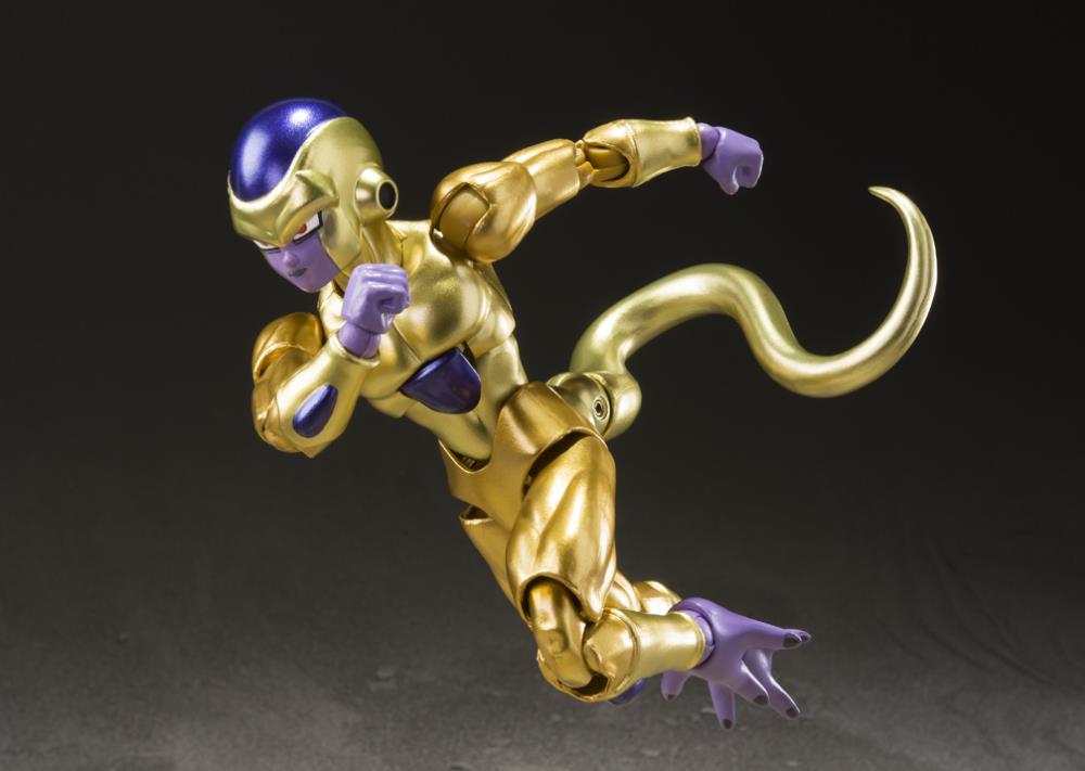 Dragon Ball Z S.H.Figuarts Golden Frieza SDCC 2019 Exclusive Action Figure Gallery Image 4