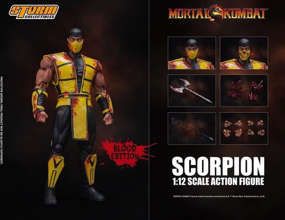 Mortal Kombat 3 VS Series Scorpion 1/12 Scale NYCC 2019 Exclusive Figure Gallery Image 3