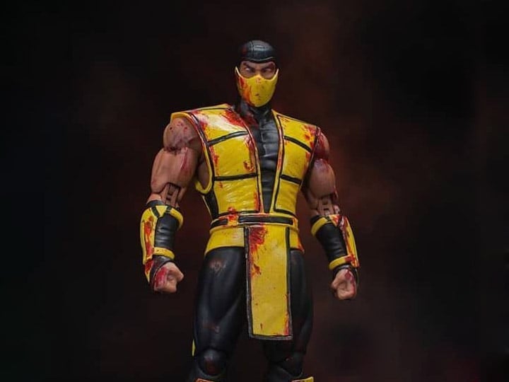 Mortal Kombat 3 VS Series Scorpion 1/12 Scale NYCC 2019 Exclusive Figure Gallery Image 1