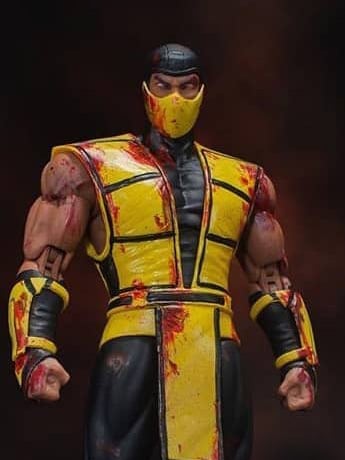 Mortal Kombat 3 VS Series Scorpion 1/12 Scale NYCC 2019 Exclusive Figure Gallery Image 2