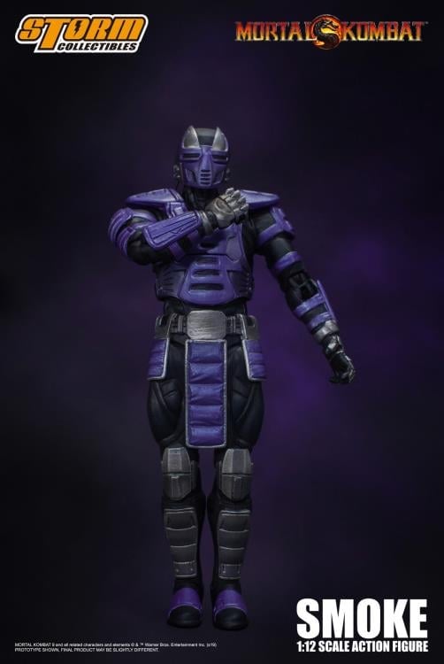 Mortal Kombat VS Series Cyber Ninja Smoke 1/12 Scale NYCC 2019 Exclusive Figure Gallery Image 5