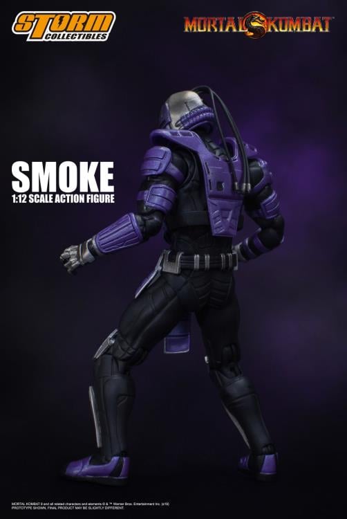 Mortal Kombat VS Series Cyber Ninja Smoke 1/12 Scale NYCC 2019