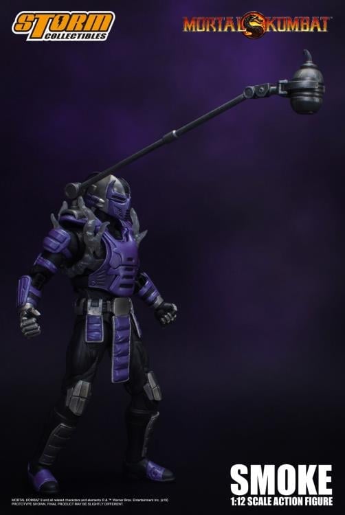 Mortal Kombat VS Series Cyber Ninja Smoke 1/12 Scale NYCC 2019 Exclusive Figure Gallery Image 6