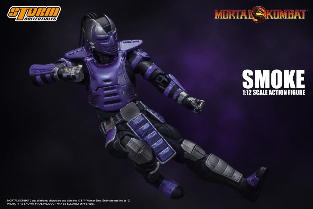 Mortal Kombat VS Series Cyber Ninja Smoke 1/12 Scale NYCC 2019