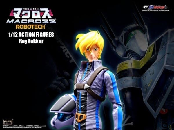 Macross Roy Fokker 1/12 Scale Figure (With Bonus) Gallery Image 4