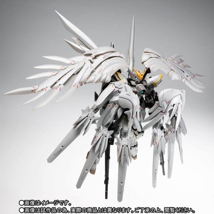 コミック・アニメ BANDAI WING GUNDAM  WHITE PRELUDE Gundam Fix Figuration Metal Composite Wing Gundam Snow White