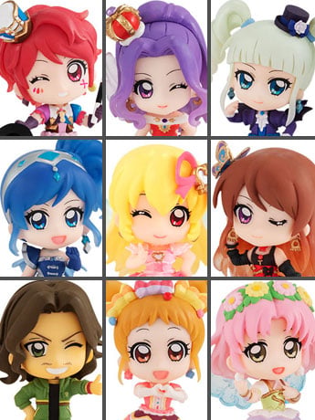 Aikatsu! Assort Star Anis da Yeah! Exclusive Set of 9 Figures