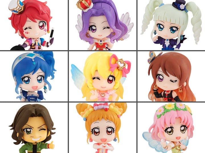 Aikatsu! Assort Star Anis da Yeah! Exclusive Set of 9 Figures