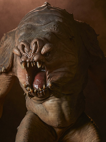Star Wars: Return of the Jedi Rancor Deluxe Statue Gallery Image 2