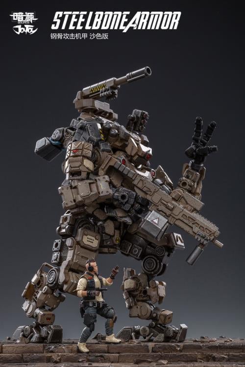 Dark Source Steelbone Armor (Sand) With Pilot 1/24 Scale Figure Set Gallery Image 9