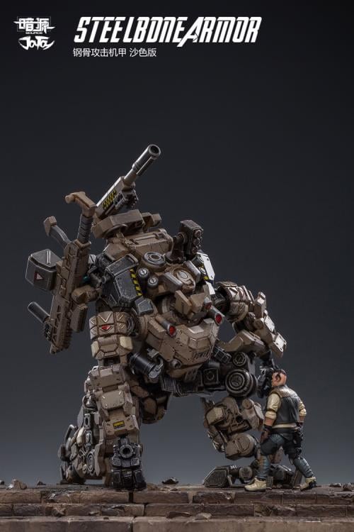 Dark Source Steelbone Armor (Sand) With Pilot 1/24 Scale Figure Set Gallery Image 11