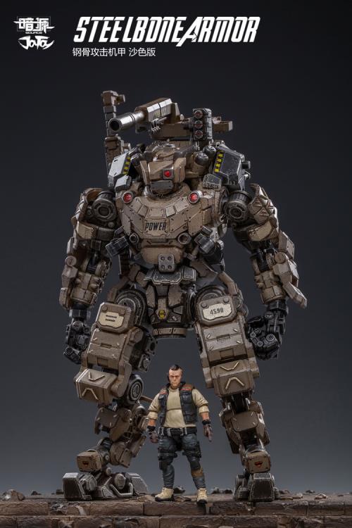 Dark Source Steelbone Armor (Sand) With Pilot 1/24 Scale Figure Set Gallery Image 4
