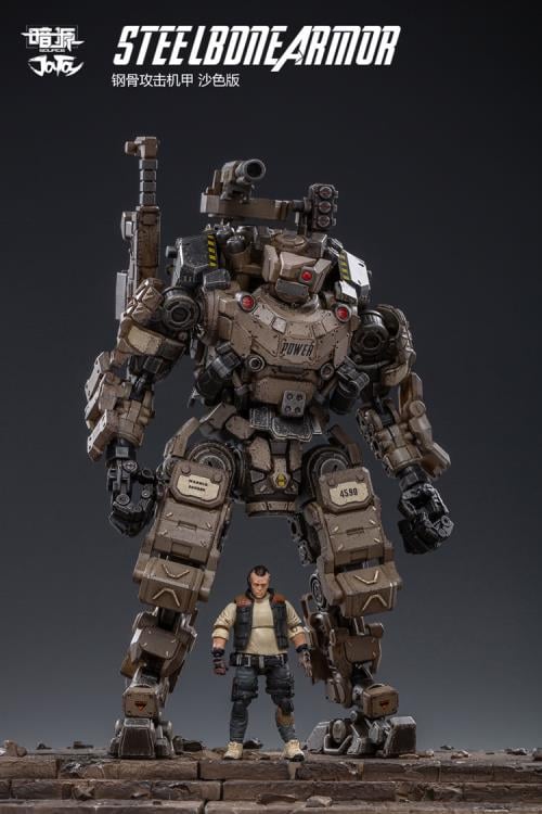 Dark Source Steelbone Armor (Sand) With Pilot 1/24 Scale Figure Set Gallery Image 3