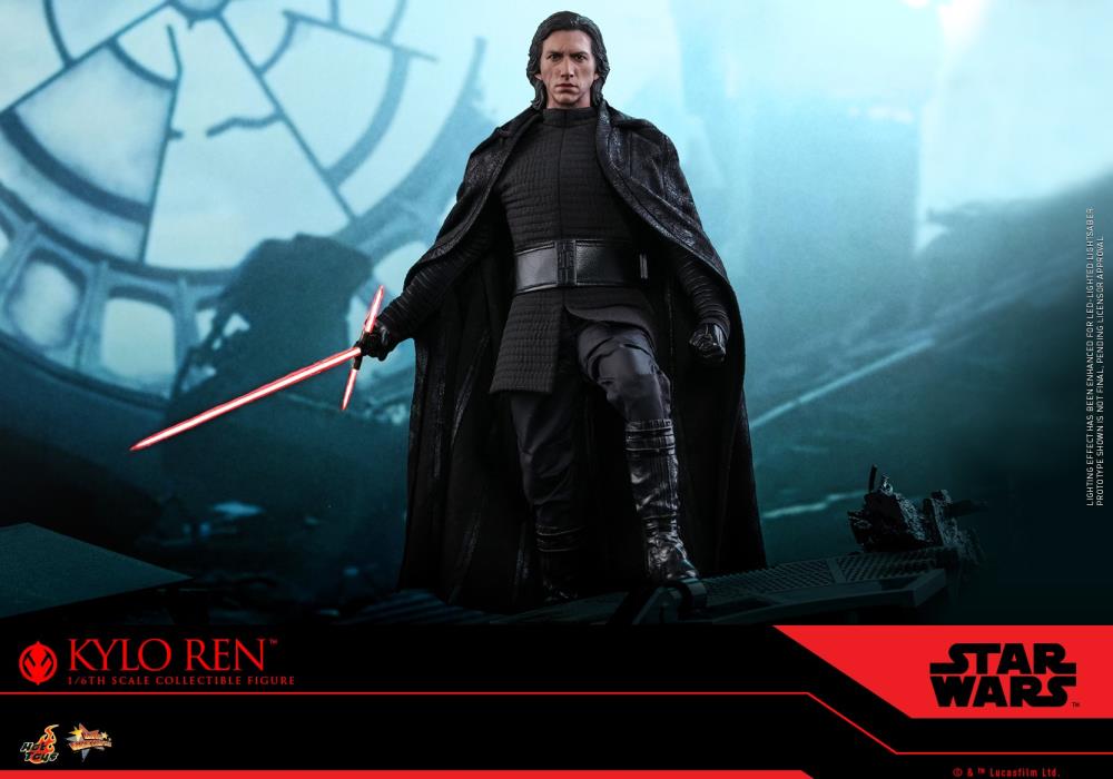 Star Wars: The Rise of Skywalker MMS560 Kylo Ren 1/6 Scale Collectible Figure Gallery Image 9