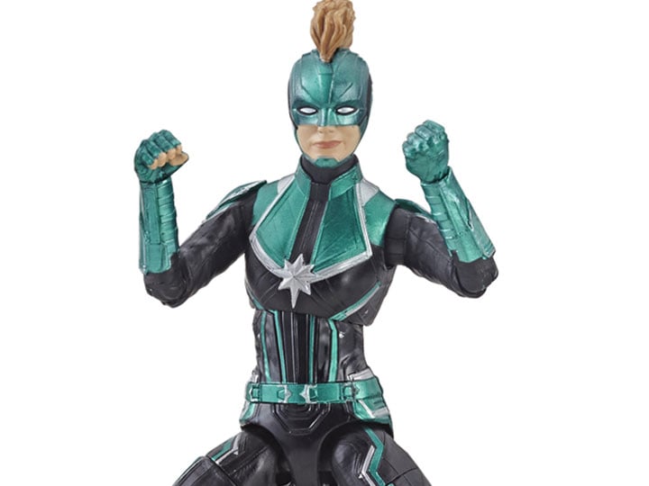 Captain Marvel Marvel Legends Captain Marvel (Starforce) Exclusive Action Figure Gallery Image 1