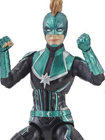 Captain Marvel Marvel Legends Captain Marvel (Starforce) Exclusive Action Figure Gallery Image 2
