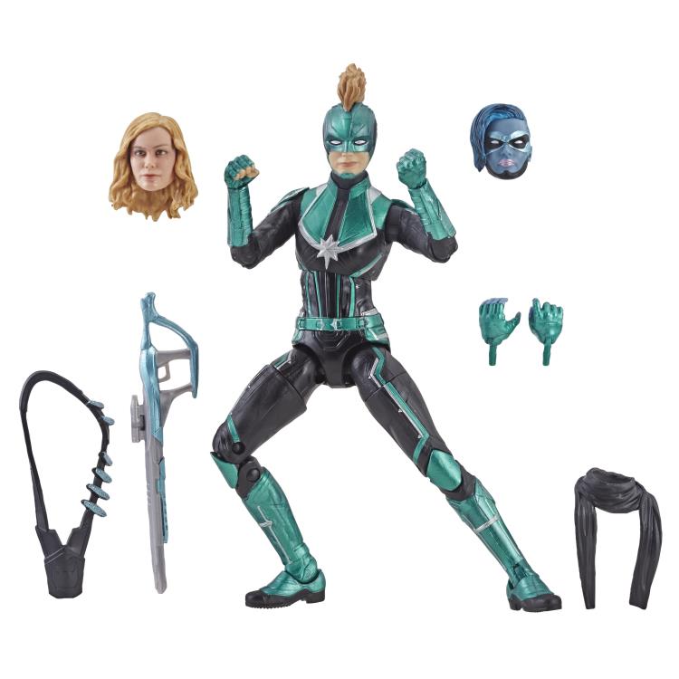Captain Marvel Marvel Legends Captain Marvel (Starforce) Exclusive Action Figure Gallery Image 3