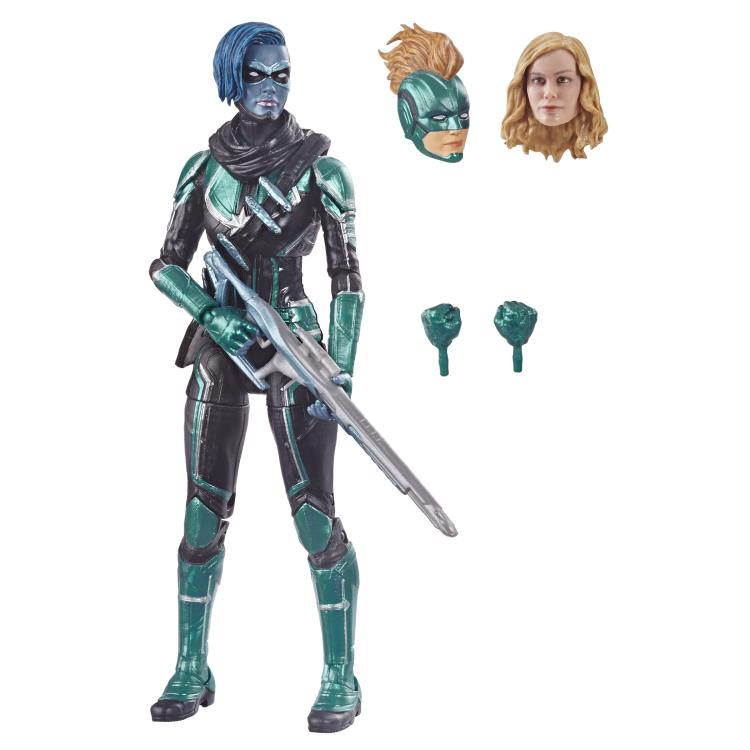 Captain Marvel Marvel Legends Captain Marvel (Starforce) Exclusive Action Figure Gallery Image 5
