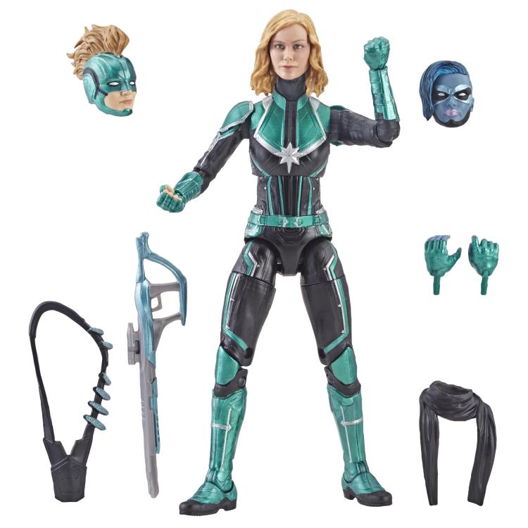 Captain Marvel Marvel Legends Captain Marvel (Starforce) Exclusive Action Figure Gallery Image 4