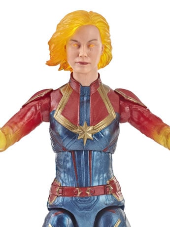 Captain Marvel Marvel Legends Captain Marvel (Binary Form) Exclusive Action Figure Gallery Image 2