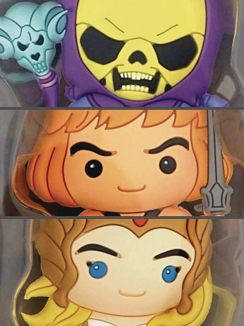 Masters of the Universe NYCC 2019 Exclusive Bag Clip Set
