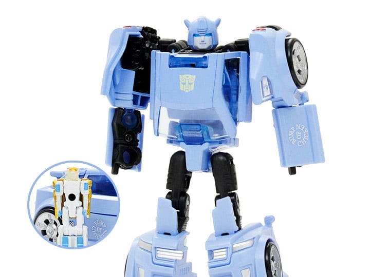 Transformers BUMP OF CHICKEN x Sonic Blue Bumble & Exo Suit Chama