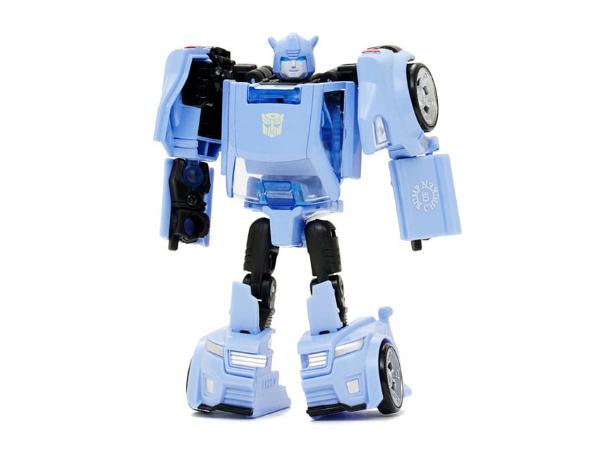 Transformers BUMP OF CHICKEN x Sonic Blue Bumble & Exo Suit Chama