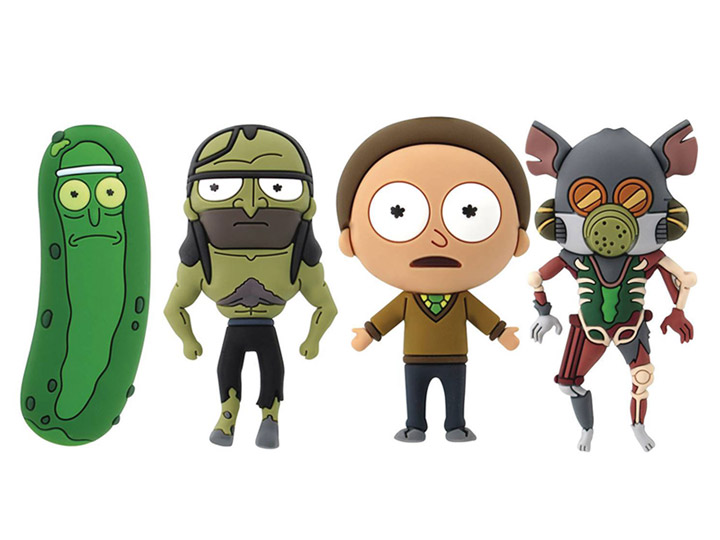 Rick and Morty SDCC 2018 Exclusive Collectors Keyring Set Gallery Image 1