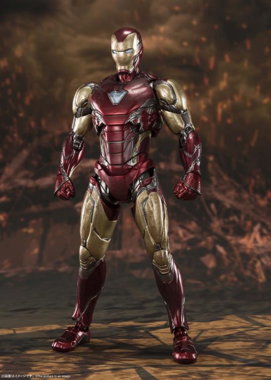 Avengers: Endgame S.H.Figuarts Iron Man Mark LXXXV (Final Battle Edition) Action Figure Gallery Image 3