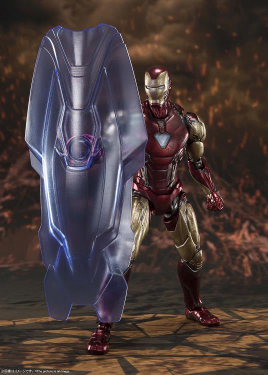 Avengers: Endgame S.H.Figuarts Iron Man Mark LXXXV (Final Battle Edition) Action Figure Gallery Image 8