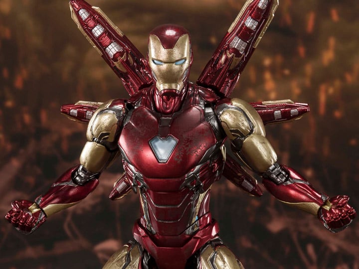 Avengers: Endgame S.H.Figuarts Iron Man Mark LXXXV (Final Battle Edition) Action Figure Gallery Image 1