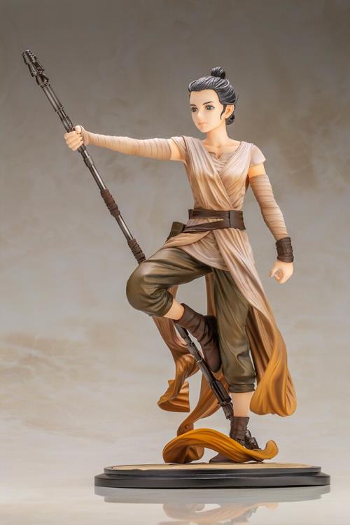Star Wars ArtFX Artist Series Rey (Descendant of Light) Statue Gallery Image 9