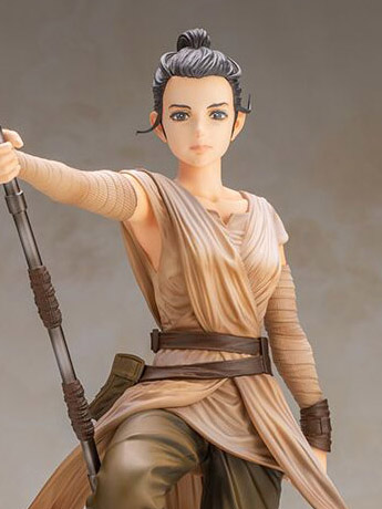 Star Wars ArtFX Artist Series Rey (Descendant of Light) Statue Gallery Image 2