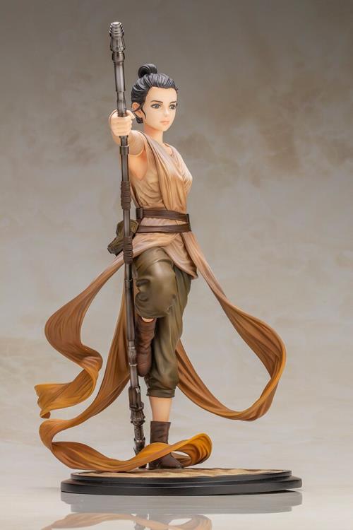 Star Wars ArtFX Artist Series Rey (Descendant of Light) Statue Gallery Image 6