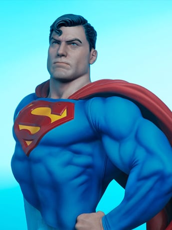 DC Comics Superman Bust Gallery Image 2