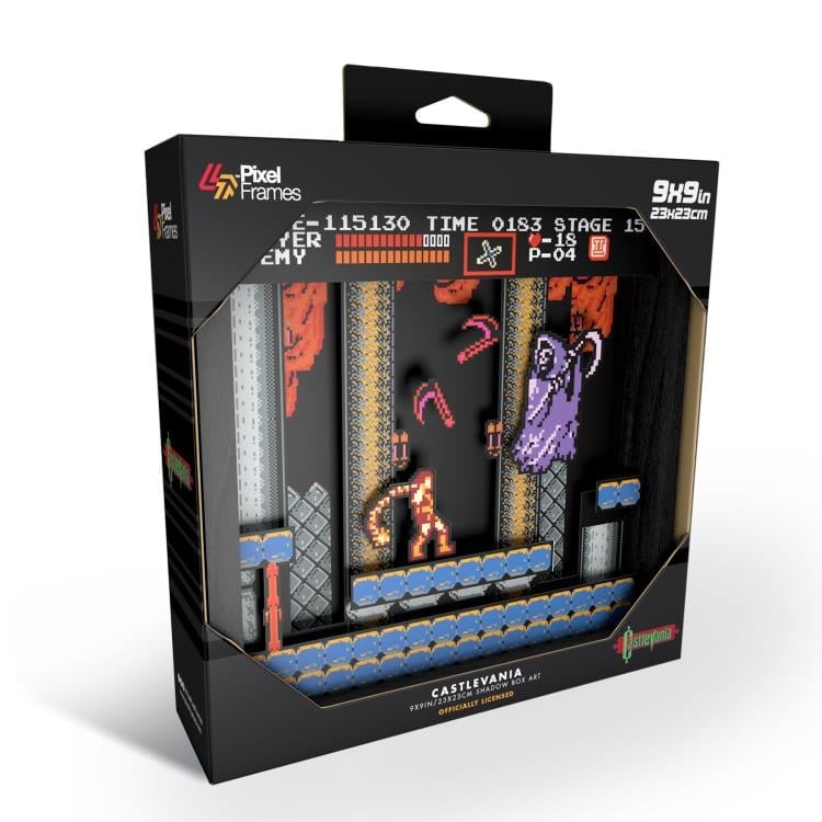 Castlevania NES Classic Pixel Frame (9x9) Gallery Image 4
