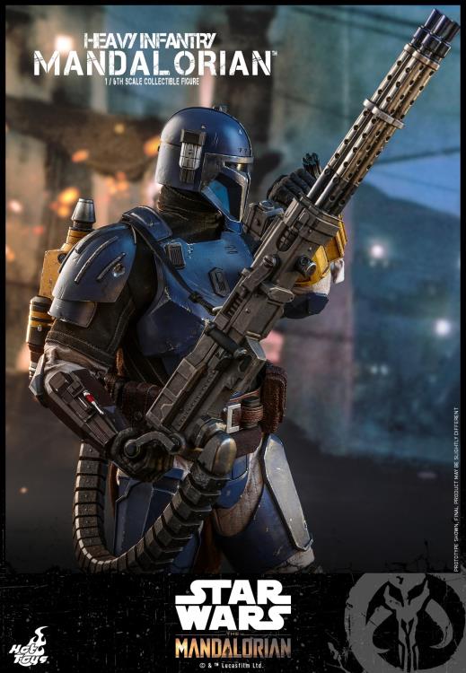 The Mandalorian TMS010 Heavy Infantry Mandalorian 1/6 Scale Collectible Figure Gallery Image 16
