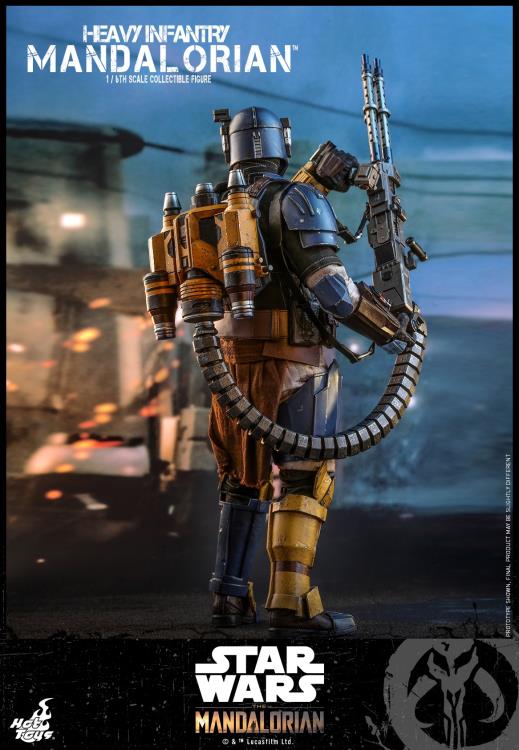 The Mandalorian TMS010 Heavy Infantry Mandalorian 1/6 Scale Collectible Figure Gallery Image 11