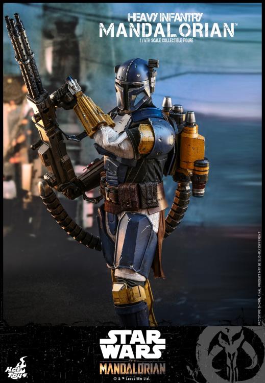The Mandalorian TMS010 Heavy Infantry Mandalorian 1/6 Scale Collectible Figure Gallery Image 19