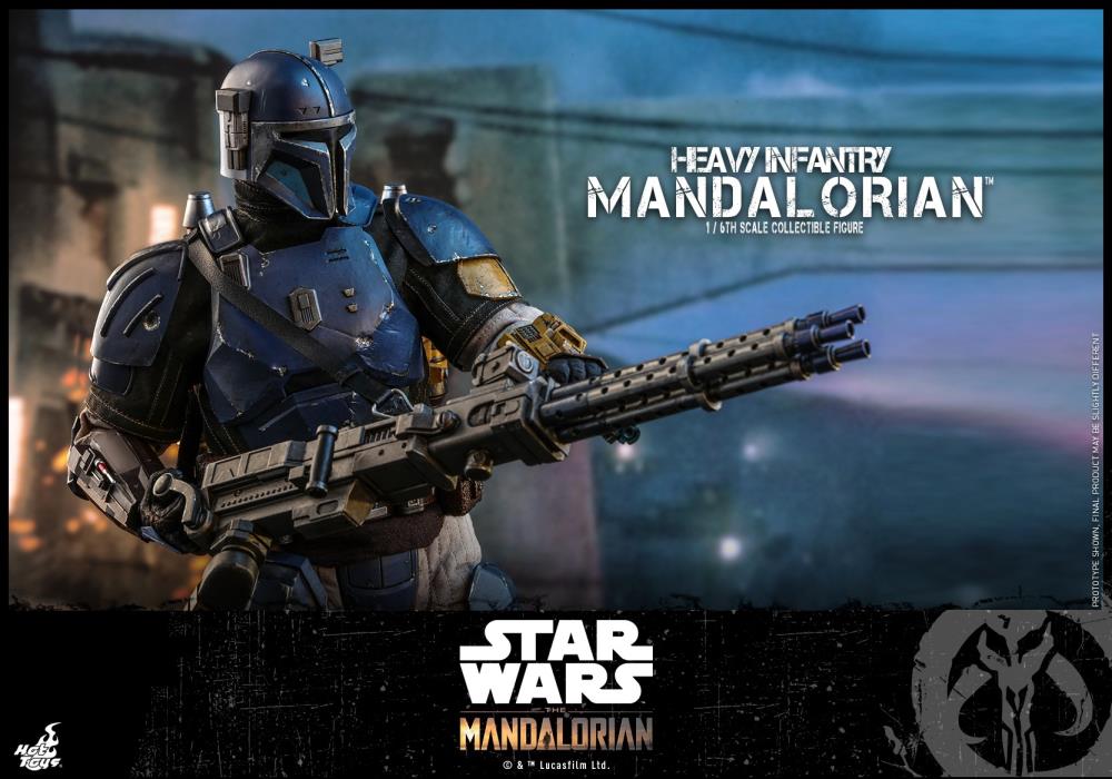 The Mandalorian TMS010 Heavy Infantry Mandalorian 1/6 Scale Collectible Figure Gallery Image 18
