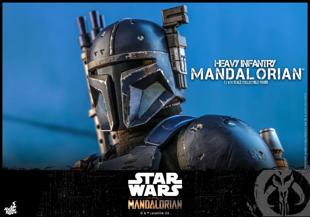 The Mandalorian TMS010 Heavy Infantry Mandalorian 1/6 Scale Collectible Figure Gallery Image 17