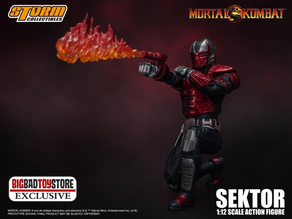 Mortal Kombat VS Series Sektor 1/12 Scale BBTS Exclusive Figure Gallery Image 4