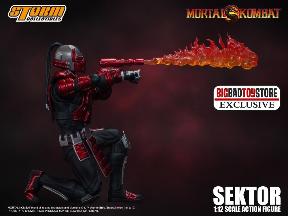 Mortal Kombat VS Series Sektor 1/12 Scale BBTS Exclusive Figure Gallery Image 3