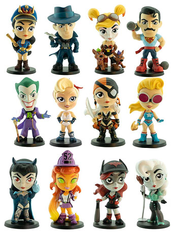 DC Comics Lil' Bombshells Series 3 Box of 12 Random Figures Gallery Image 2