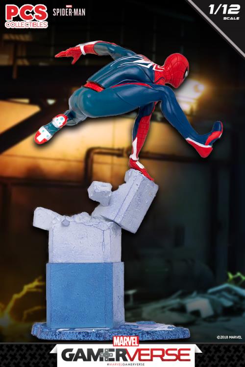 Spider-Man (2018 Video Game) Spider-Man 1/12 Scale Limited Edition Diorama Statue Gallery Image 7