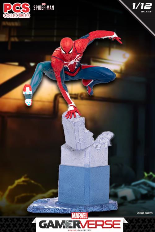Spider-Man (2018 Video Game) Spider-Man 1/12 Scale Limited Edition Diorama Statue Gallery Image 5