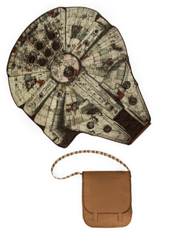 Star Wars Millennium Falcon Blanket in a Bag Gallery Image 2