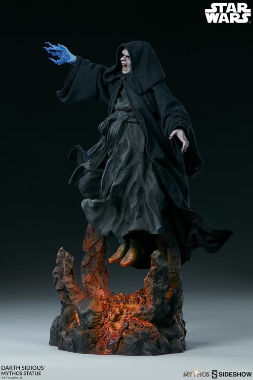 Star Wars Mythos Collection Darth Sidious Statue Gallery Image 4
