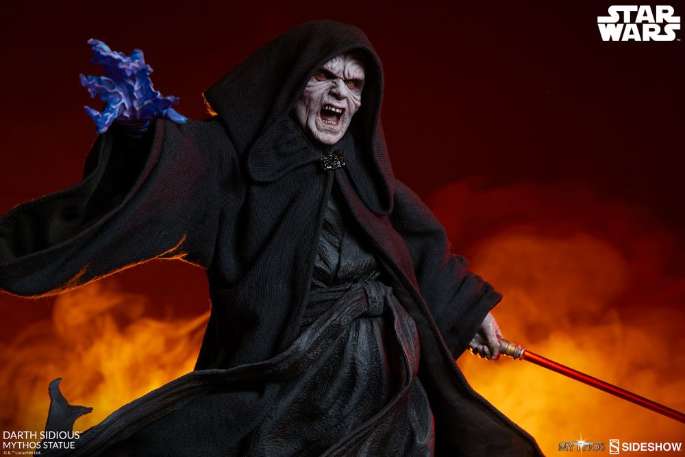 Star Wars Mythos Collection Darth Sidious Statue Gallery Image 11