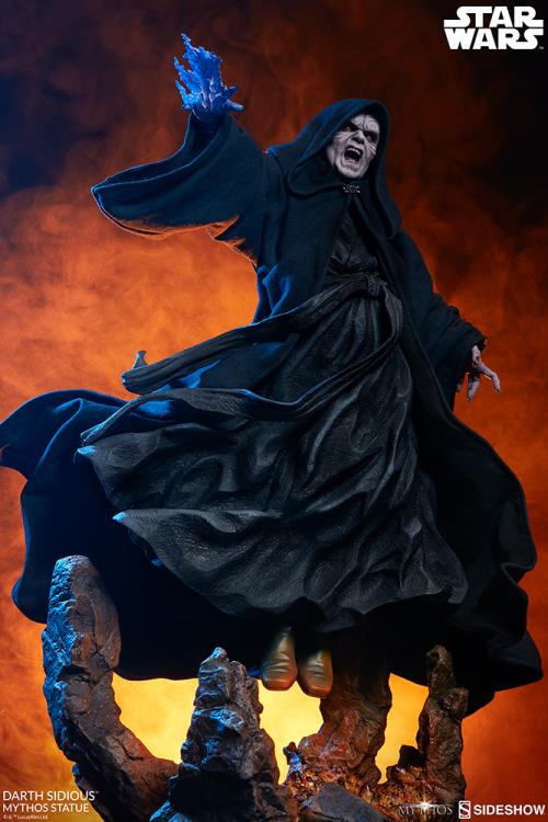 Star Wars Mythos Collection Darth Sidious Statue Gallery Image 12